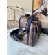 Louis Vuitton S LOCK MESSENGER Monogram Blue M45863 High