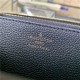 Louis Vuitton ZIPPY WALLET Monogram Empreinte Navy M62121 High