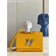 Louis Vuitton TWIST MM Epi grained cowhide leather M59888 Sunflower Yellow High