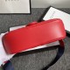 GG Marmont Small Shoulder Bag With Sylvie Strap 498100 Red Mid