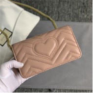 GG Marmont Mini Chain Bag Nude Mid