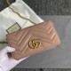 GG Marmont Mini Chain Bag Nude Mid