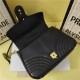 GG Marmont Small Top Handle bag 498110 Black Mid