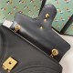 GG Marmont Small Shoulder Bag 443497 Black Mid