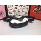 GG Marmont Belt Bag 476434 Black/White Mid