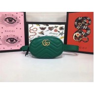 GG Marmont Belt Bag 476434 Green Mid