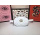 GG Marmont Belt Bag 476434 Dusty White Mid