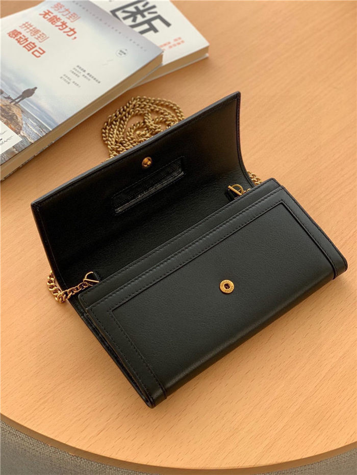 Gucci Diana Wallet on Chain 658243 Black High