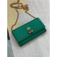 Gucci Diana Wallet on Chain 658243 Green High