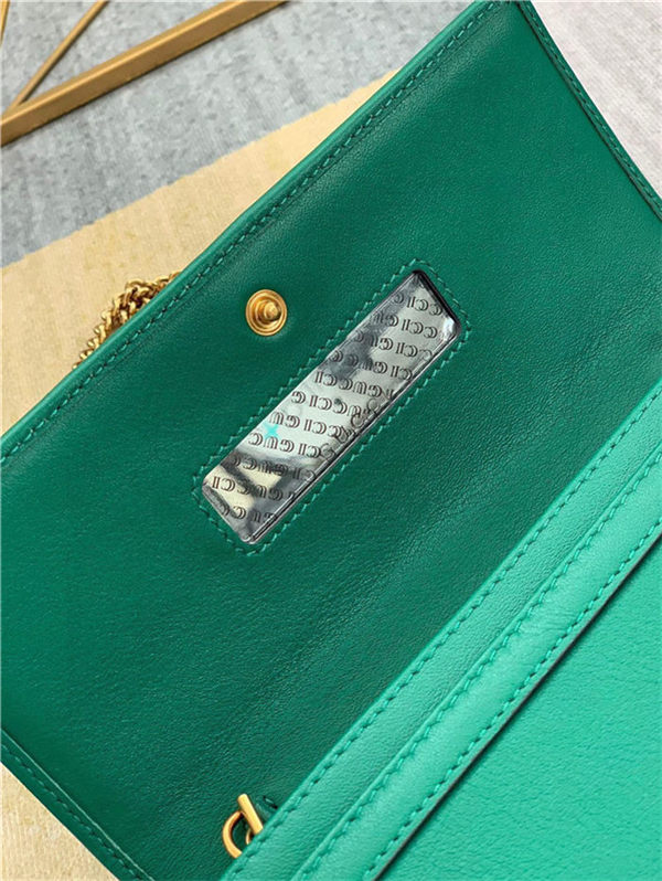 Gucci Diana Wallet on Chain 658243 Green High