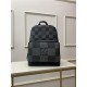 Louis Vuitton CAMPUS BACKPACK Damier Graphite 3D coated canvas Grey N50009 High