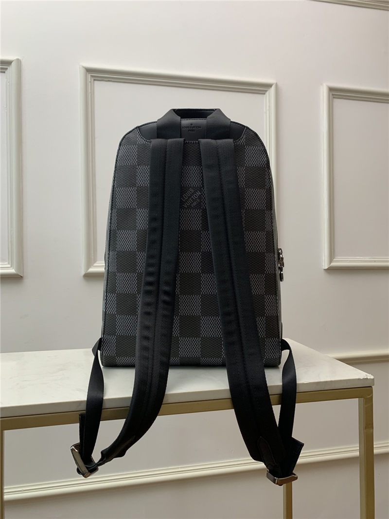 Louis Vuitton CAMPUS BACKPACK Damier Graphite 3D coated canvas Grey N50009 High