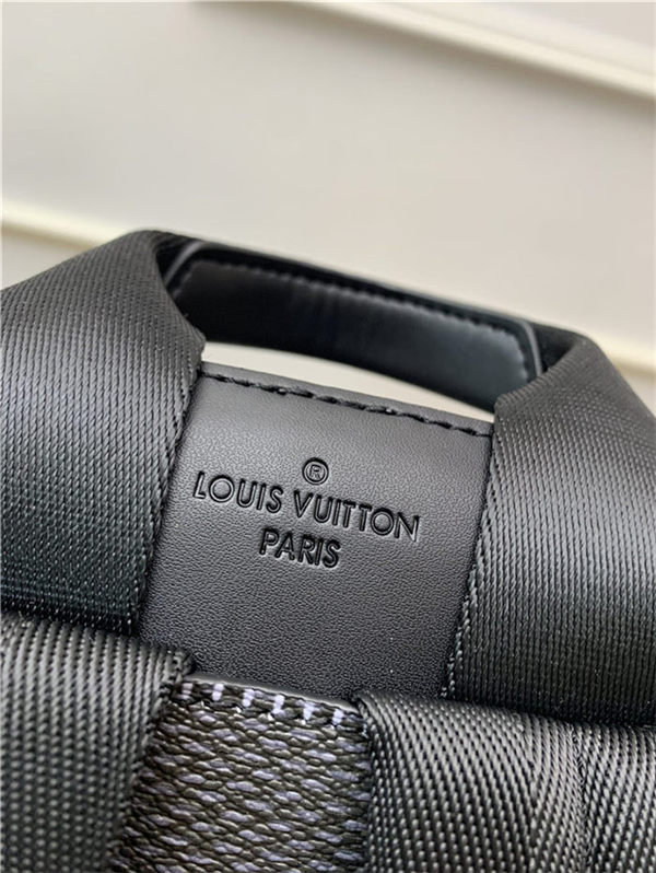 Louis Vuitton CAMPUS BACKPACK Damier Graphite 3D coated canvas Grey N50009 High