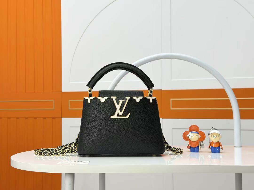 Louis Vuitton CAPUCINES MINI Taurillon M25398 High