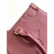 Louis Vuitton ONTHEGO MM Monogram Empreinte Burgundy High