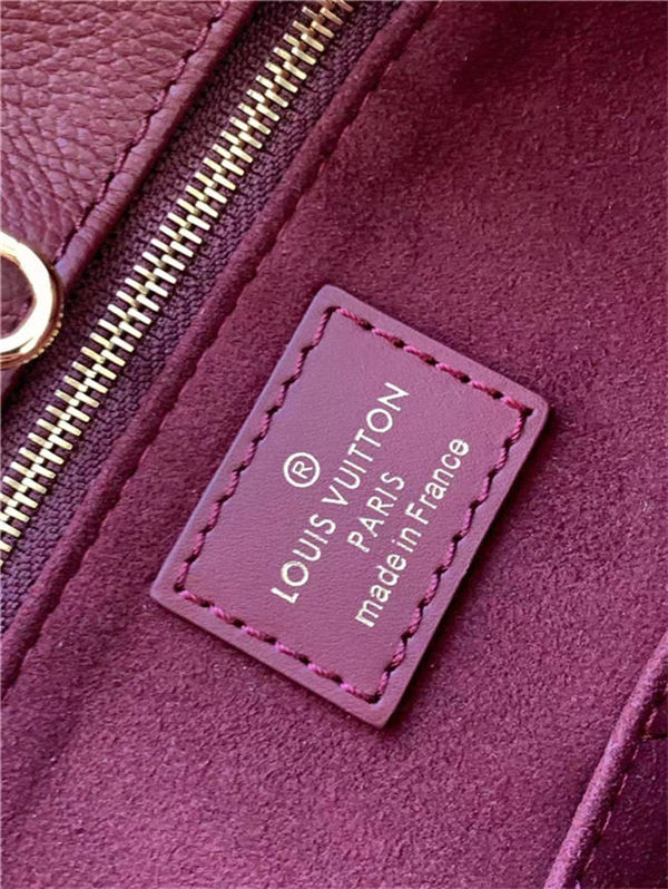 Louis Vuitton ONTHEGO MM Monogram Empreinte Burgundy High