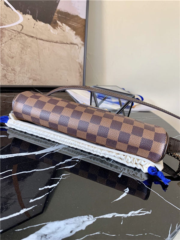 Louis Vuitton Eva Clutch Bag Damier Ebene N55213 High