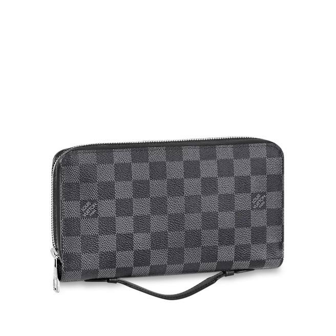 Louis Vuitton Zippy XL Wallet Damier Graphite N41503 High