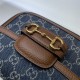 Gucci Horsebit 1955 mini bag 658574 Denim Blue High