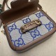 Gucci Horsebit 1955 mini bag 658574 Jumbo GG Beige High