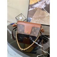 Louis Vuitton PADLOCK ON STRAP Monogram Brown M80763 High