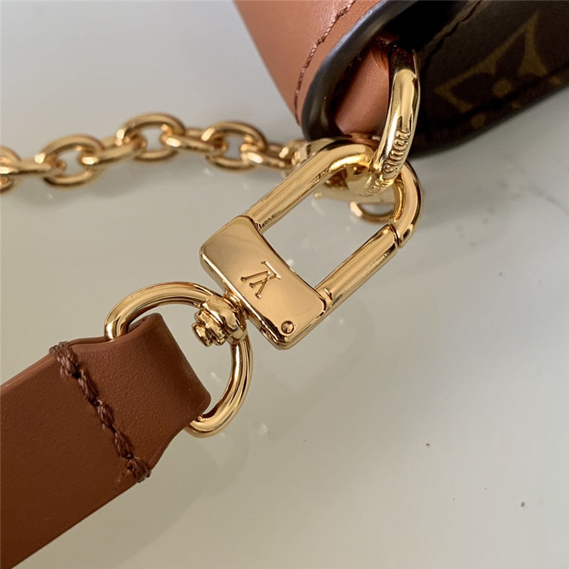 Louis Vuitton PADLOCK ON STRAP Monogram Brown M80763 High