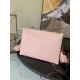 Louis Vuitton LIMITED EDITION - COUSSIN PM Monogram-embossed puffy lambskin Light Pink M58739 High