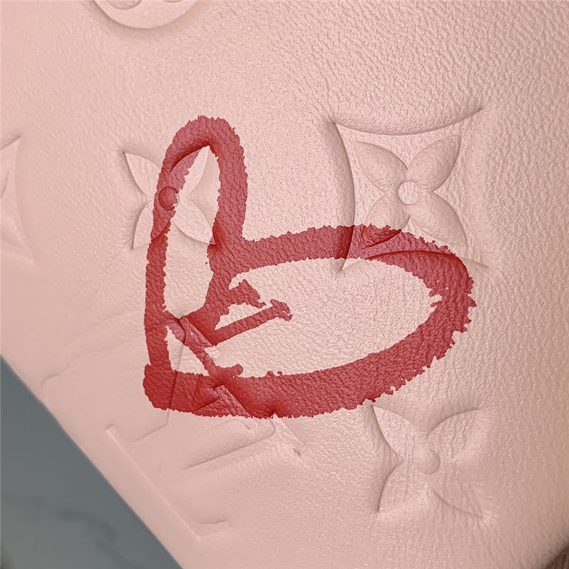 Louis Vuitton LIMITED EDITION - COUSSIN PM Monogram-embossed puffy lambskin Light Pink M58739 High