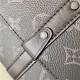 Louis Vuitton TRUNK MESSENGER Monogram Eclipse coated canvas M45727 High