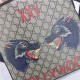 Wolf print GG Supreme flat messenger 473886 High