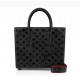 Christian Louboutin Paloma S Medium Bag Calf Leather Black High