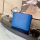 Louis Vuitton MULTIPLE WALLET Epi Leather Blue M80770 High