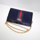 Gucci Ophidia GG small shoulder bag Navy High