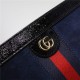 Gucci Ophidia GG small shoulder bag Navy High