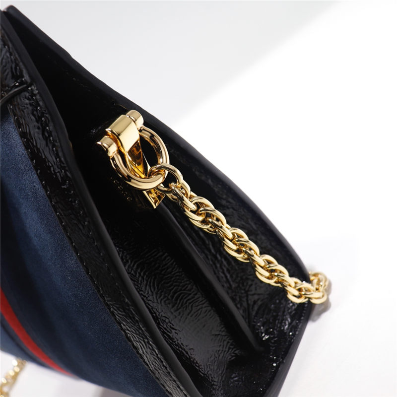 Gucci Ophidia GG small shoulder bag Navy High