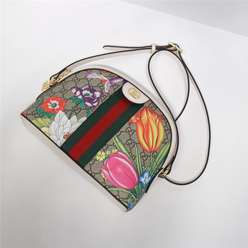 Ophidia small shoulder bag Flower high