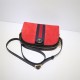 Ophidia small shoulder bag Suede Red high