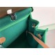 Hermes Herbag 31 Green Dark High