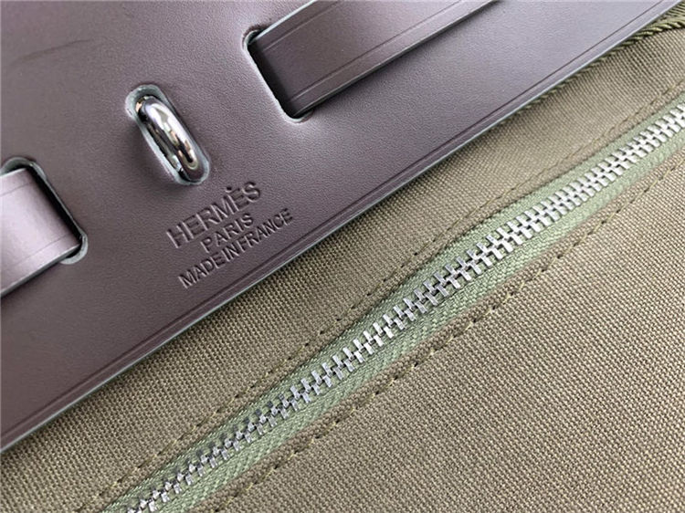 Hermes Herbag 31 Olive High