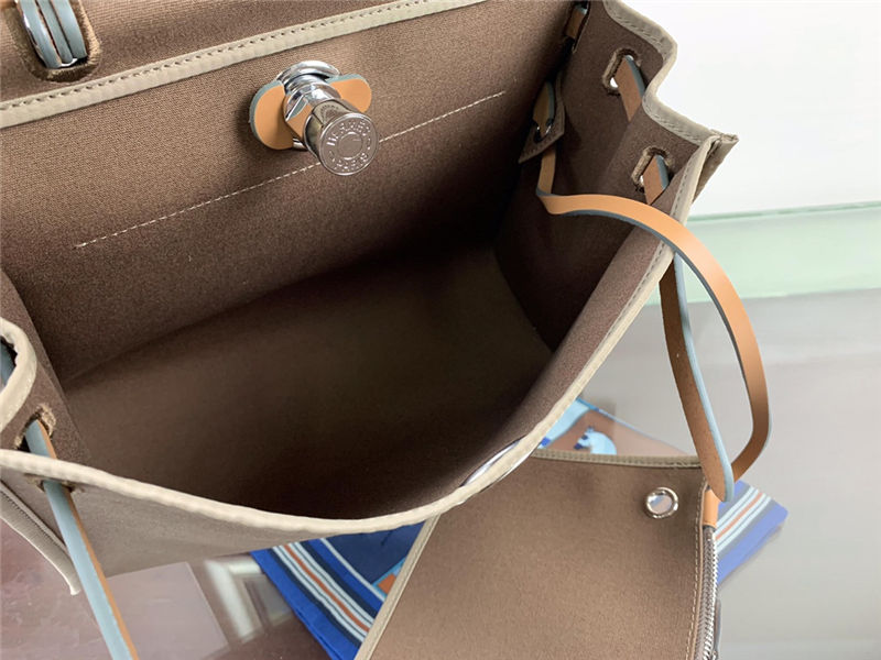 Hermes Herbag 31 Etoupe Camel High