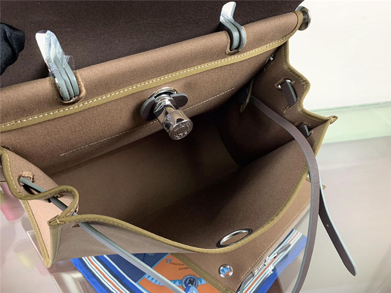 Hermes Herbag 31 Etoupe Coffee High