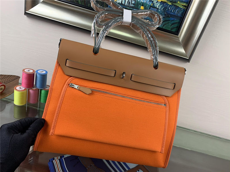 Hermes Herbag 31 Orange High