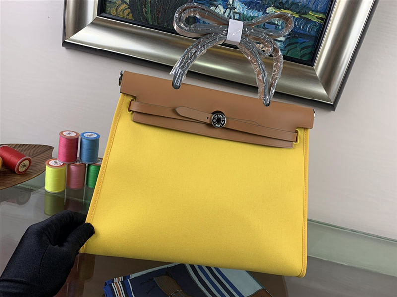 Hermes Herbag 31 Yellow High