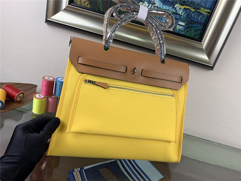 Hermes Herbag 31 Yellow High