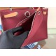 Hermes Herbag 31 Red Dark High