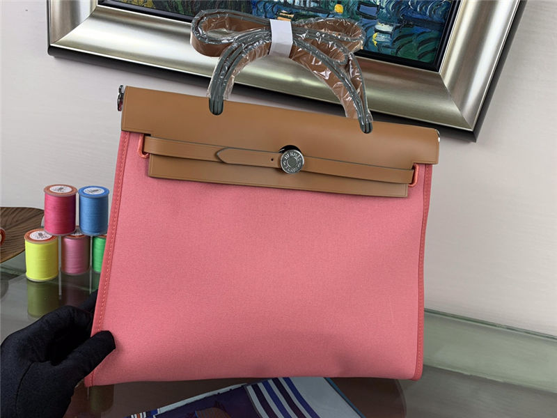 Hermes Herbag 31 Pink High