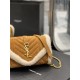 ENVELOPE SMALL BAG IN SUEDE Camel High