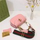 Gucci Bamboo 1947 small top handle bag Pink Leather 675797 High