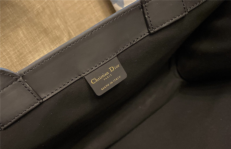 LARGE Dior BOOK TOTE Calfskin Embroidery High