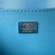 Chanel STAR HANDBAG Lambskin & Pewter-Tone Metal AS4579 Blue A